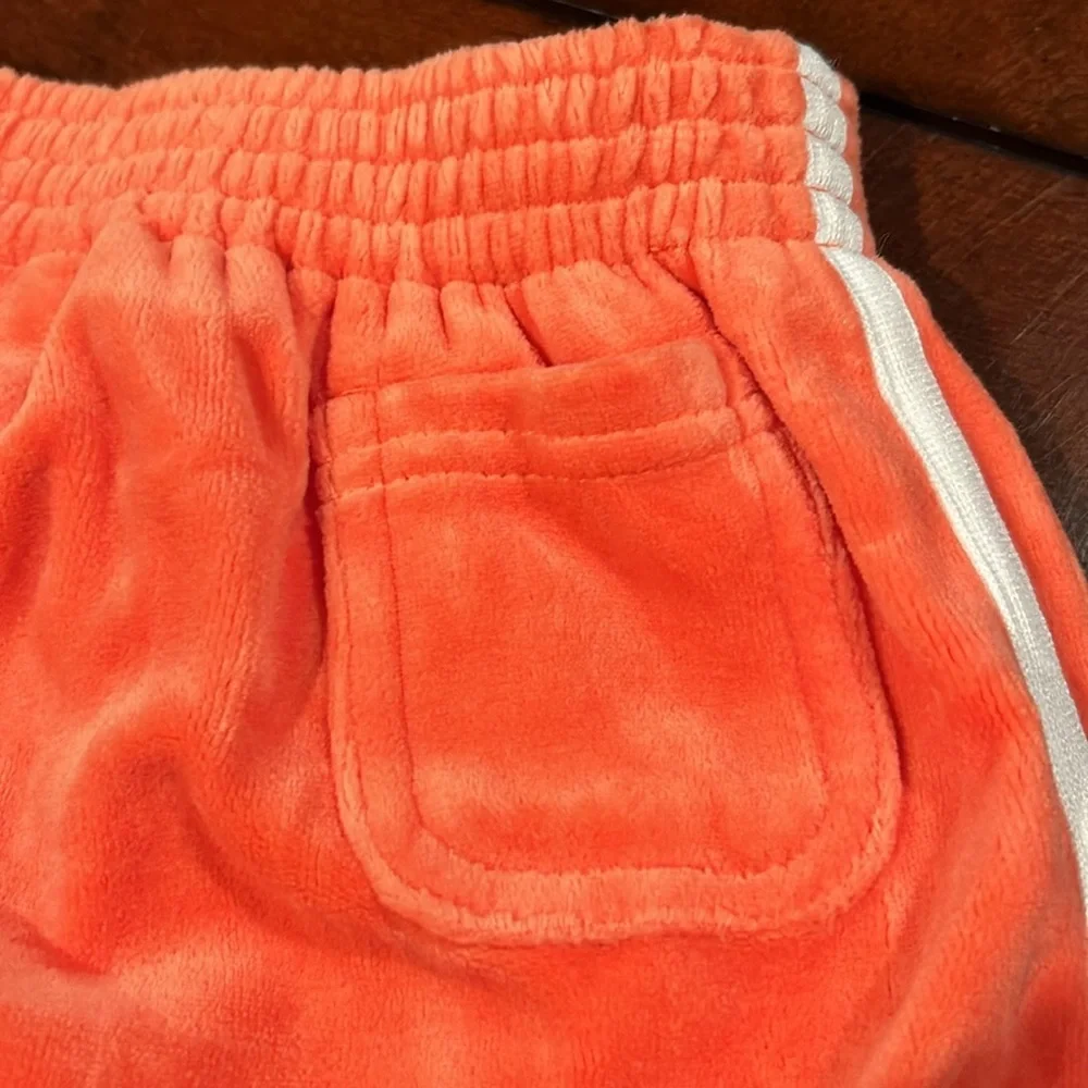 NWT Orange Velour Terry Skort White Stripe The Children’s Place Size 24 months